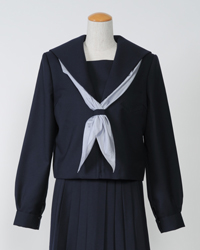高校学校服 セーラー（脇ファスナー）型